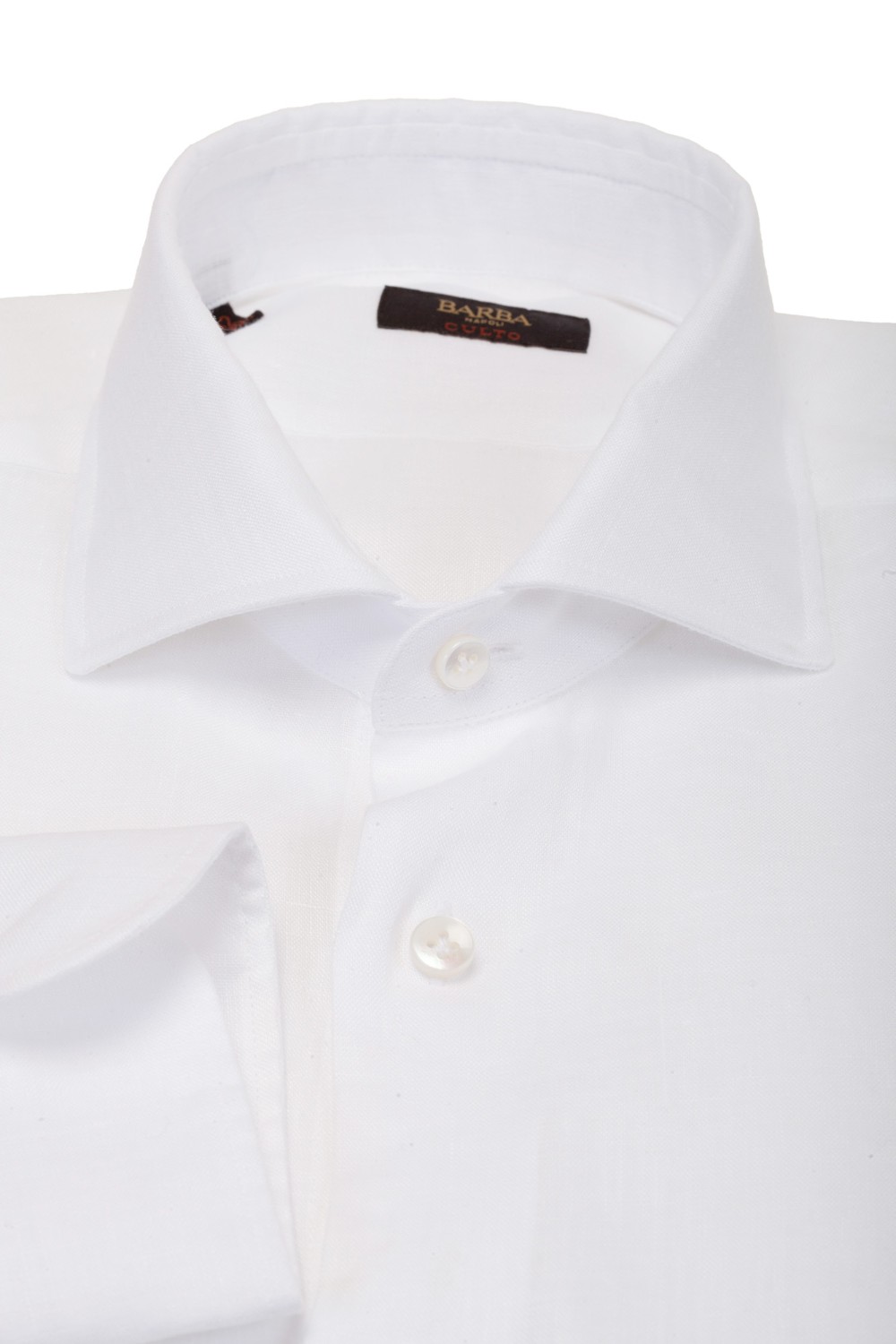 shop BARBA Saldi Camicia: Barba camicia in lino.
Colletto alla francese. 
Slim fit. 
Composizione: 100% Lino.
Fabbricato in Italia.. 40146 K1 U02-1 number 3933344